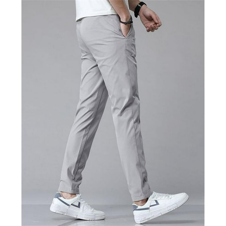 Cargo Pants for Men Near Me Men Black Joggers Mens Sweatpants Wide Leg Open Bottom Cargo Pants for Men Zip Pockets Bootcut Joggers for Men Mens Cargo Pants Relaxed Fit Gray