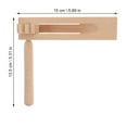 4Pcs Wood Toys Manual Rotary Kids Noise Maker