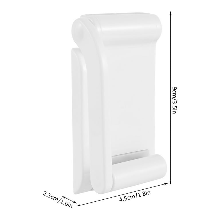 DELITON Magnetic Paper Towel Holder - Multifunctional White Paper Towel  Rack with Strong Magnetic Fit Most Size Paper Towels for Refrigerator, Rv