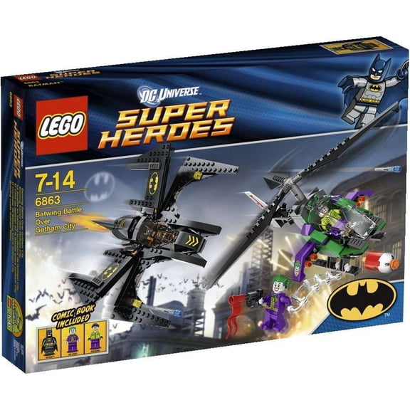 Pre-Owned DC Universe Super Heroes Batwing Battle Over Gotham City Set LEGO 6863