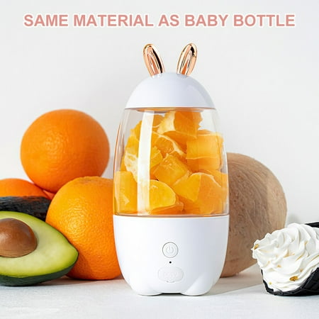 

Portable USB Rechargeable Mini Electric Fruit Blender Cute Design