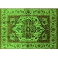 thumbnail image 1 of Ahgly Company Indoor Rectangle Oriental Green Industrial Area Rugs, 7' x 10', 1 of 4
