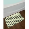 thumbnail image 2 of Hedgehog Bath Mat, Geometric Hedgehog Pattern on an Off White Backdrop Abstract Animal, Plush Bathroom Decor Mat with Non Slip Backing, 29.5" X 17.5", Dark Taupe Cream, by Ambesonne, 2 of 2