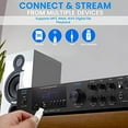 thumbnail image 5 of Pyle 2 Watts Continuous Power 5 Channel Audio Power Amplifier, 5 of 7