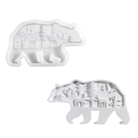 JZROCKER Multipurpose Flexible Silicone for Polars Bear Holders Portable for Craft Supplies and Festive Decorations