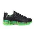 thumbnail image 1 of Skechers Chaussures de Course pour Femmes D'Lites Crystal - Glam Rocker Noir/vert Lime<span> - </span>11, 1 of 1