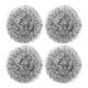 thumbnail image 1 of 4 esponjas de acero inoxidable para fregar platos, cuencos, estropajos en espiral, práctico limpiador de cocina (plateado), 1 of 8