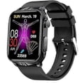 thumbnail image 2 of Pulse Physiotherapy ECG Blood Glucose Smart Health Watch Fitness Running Watch Bluetooth Temperature Monitoring Pedometer Compatible with Android iOS, 2 of 5