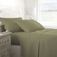 thumbnail image 2 of Simply Soft Modern Luxury Soft 4 Piece Deep Pocket Bed Sheet Set - Twin - Sage, 2 of 2