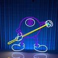 thumbnail image 2 of Handmadetneonsign 8 Ball Billiards Led Sign, Billiard 8 Ball Neon Sign, Billiards Pool Neon Light, Billiard Ball Cue Led Light, Sport Game Room Wall Art Decor, Wall Décor, 2 of 4