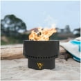 thumbnail image 4 of Pittsburgh Penguins 12.5'' x 15.76'' The Ridge Portable Fire Pit, 4 of 4