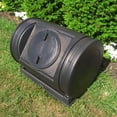 Good Ideas Compost Wizard Jr Outdoor Garden Compost Bin Container