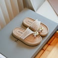 thumbnail image 6 of Wancir 2-12 Girls Genuine Leather Soft Closed Toe Princess Flat Shoes Summer Sandals(Toddler/Little Kid), 6 of 6