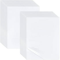 50 Sheets A4 PET Laminating Sheets Self-Adhesive Matte Cold Laminating Film 11.8x8.4 Inch Waterproof Laminate Sticker