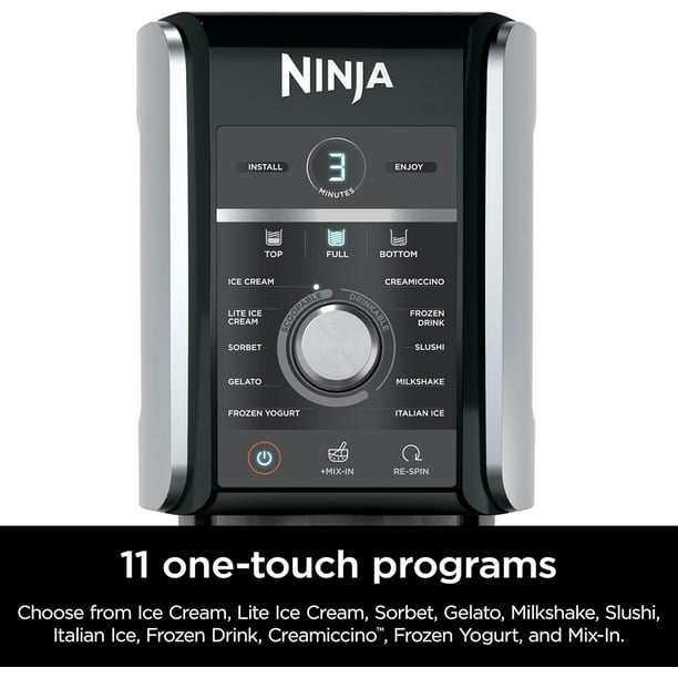 Ninja アイスクリームメーカー NC501 並行輸入品】ニンジャ NC501 クリーミーデラックス アイスクリーム