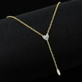 thumbnail image 3 of Lab Grown Diamond Lariat Pendant Necklace For Women | 3 Carat IGI Certified Heart Shape FG VS | 18K Yellow Gold |Vanna Lariat Pendant FRIENDLY DIAMONDS, 3 of 6