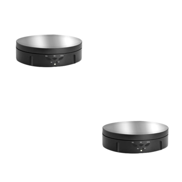 Placa giratoria multifuncional Injueey con Espejo negro 2Conjunto