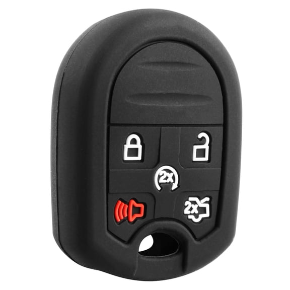 Key Fob Remote Silicone Case Cover Protector for 2011-2016 Ford Lincoln Mazda (CWTWB1U793)