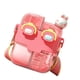 thumbnail image 5 of Botella De Agua Kawaii, Pajita Doble De Plástico A La Moda, 5 of 7