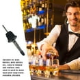thumbnail image 4 of Injueey De acero inoxidable para whisky, licor, aceite, botella de vino, tapón vertedor, dispensador de boca, herramientas de cocina, accesorios de Bar Barra de herramientas No.07 Injueey HA001809-07, 4 of 6