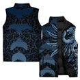 thumbnail image 3 of Chaleco con estampado de águila elegante, ropa para hombre, chalecos modernos y versátiles, cómodos y cálidos para hombres, chaleco de viento frío, hombre fresco para trabajar, 3 of 5