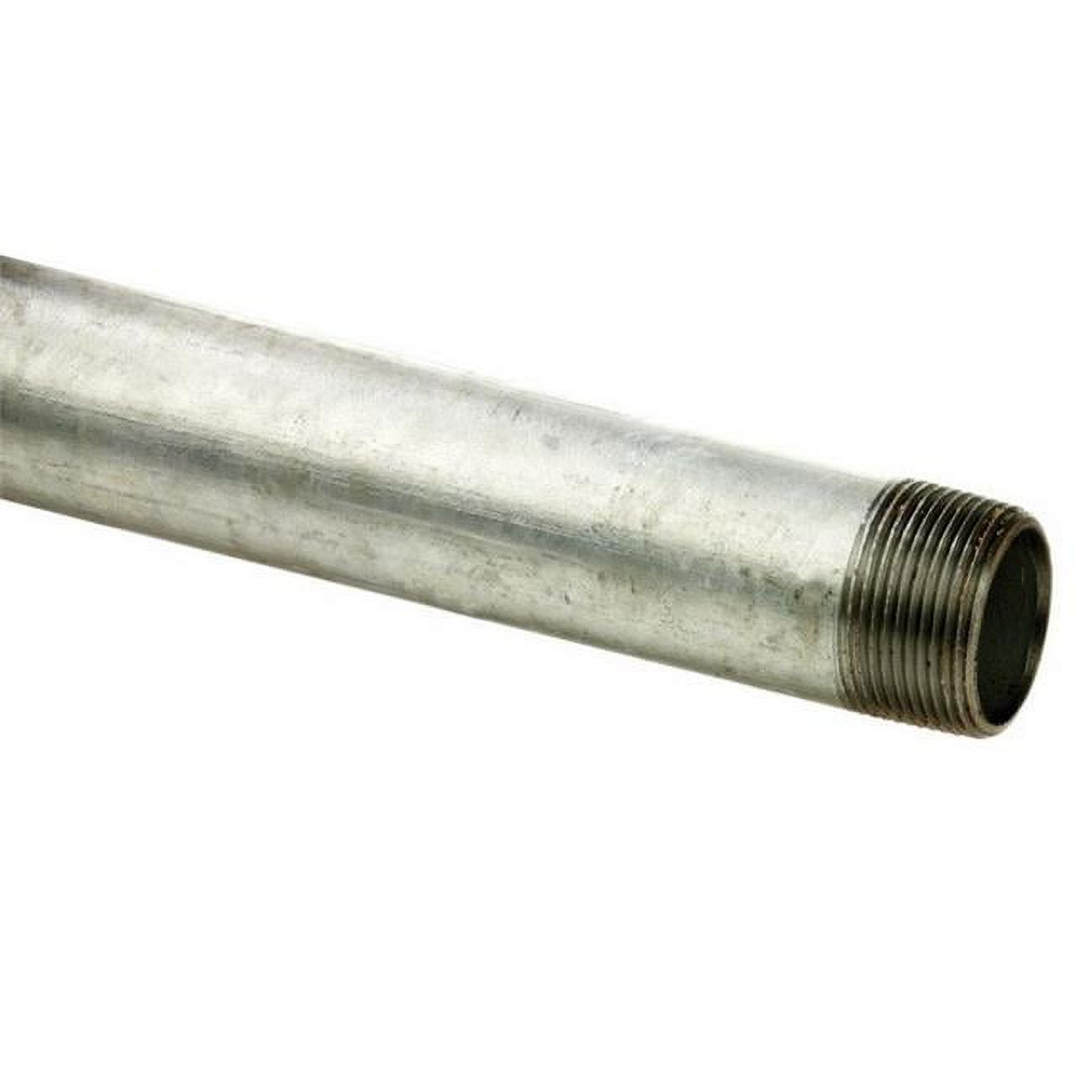 Ace Hardware Pre-Cut Galvanized Pipe - Carbon Steel - 1.25" x 60" Gray