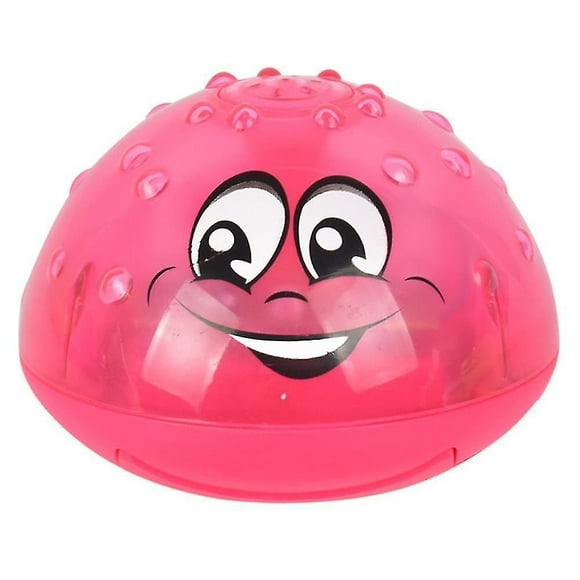 Red ball no base Fountain Summer Sprinkler Musical Ball Water Squirting Baby Bath Bubble