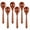 Coffee, variant on Wood Spoon for Eating, 6-Piece Honey Soup Spoons, 6.5 inch Handmade Natural Asian Wooden Spoons for Soup, Coffee, Salad Desserts, Cereal, and Fruit