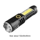 thumbnail image 4 of XPE COB LED Linterna impermeable para acampar Lámpara de antorcha de 4 modos para exteriores (Plata) JShteea  El nuevo, 4 of 4