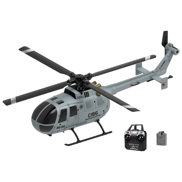 2.4G RC Helicóptero 6-Axis Gyro LED Faro 4CH Aviones de control remoto para niños