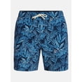 thumbnail image 5 of Laguna Men's Printed Seersucker Volley Swim Trunks with Brief Liner, 7" Inseam, Sizes M-2XL, 5 of 5