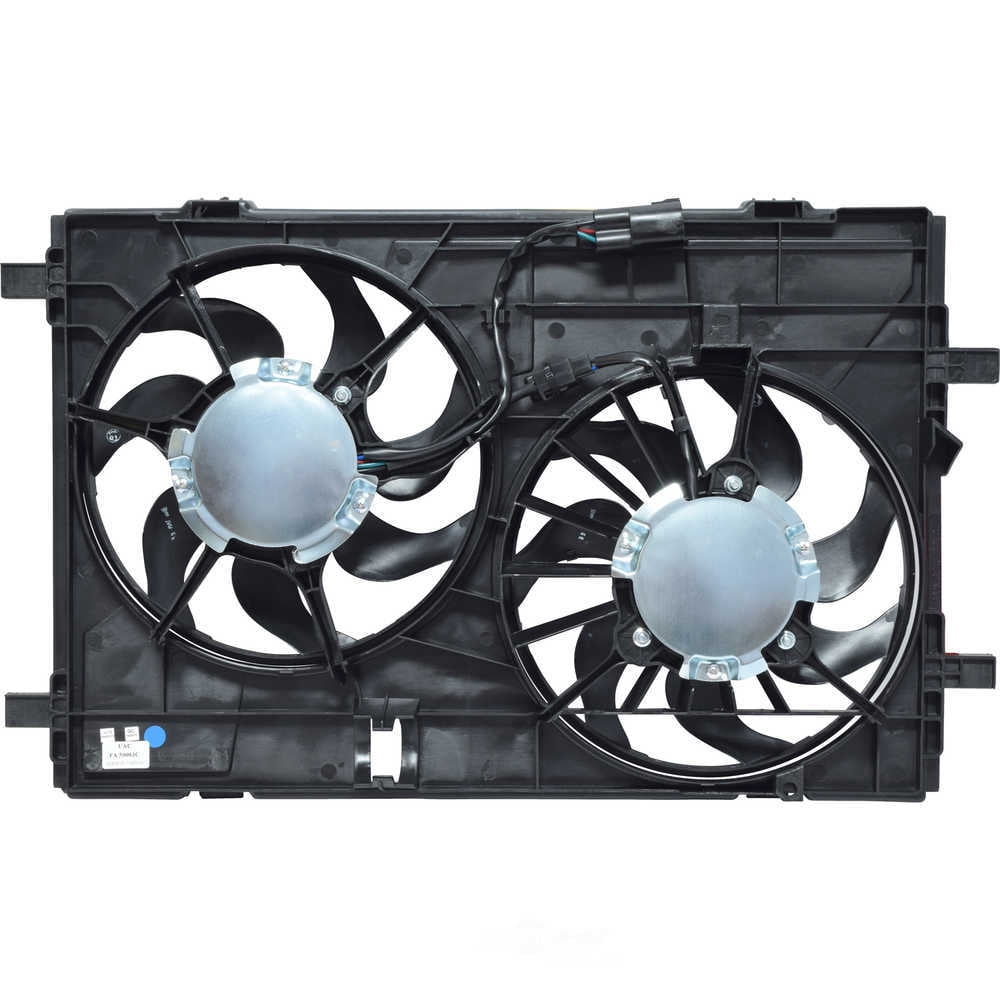 Dual Radiator and Condenser Fan Assembly -- Radiator-Condenser Fan Assy