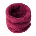 thumbnail image 2 of Hwmodou Kids Winter Warm Scarf Childrens Pullover Scarf Boys Girls Padded Scarf Children Plus Velvet Cute Fuzzy Scarves, 2 of 7