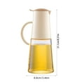 thumbnail image 3 of Leak-Proof Oil Dispenser Bottle - Olive Oil Dispenser Bottle for Kitchen, Dispenser Oil Bottle for Cooking, Glass Oil and Vinegar Dispenser Set, Salad Dressing Shaker Bottle Oil Container, 3 of 5