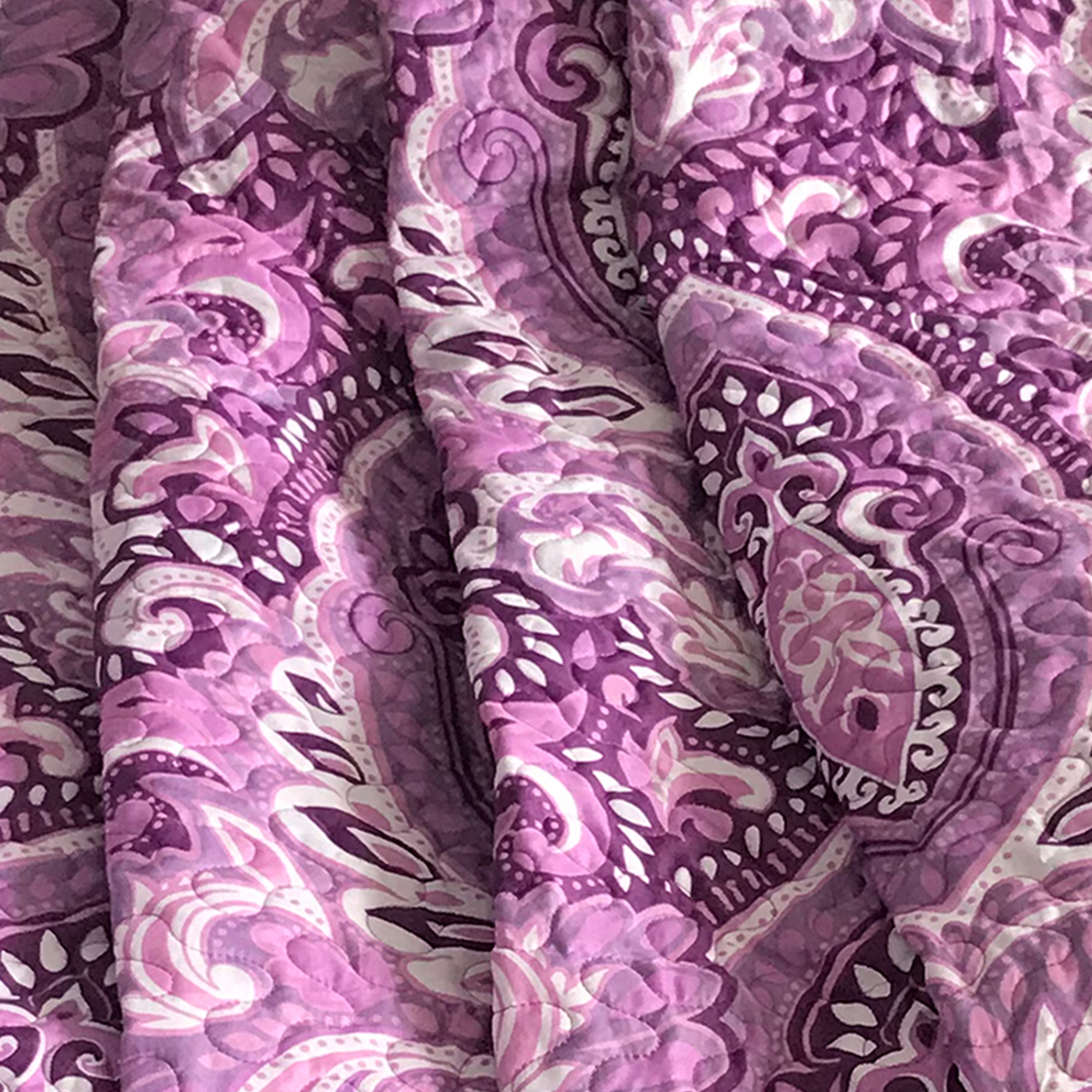 Felicity Plum Reversible Machine Washable Sherpa Throw 50x60