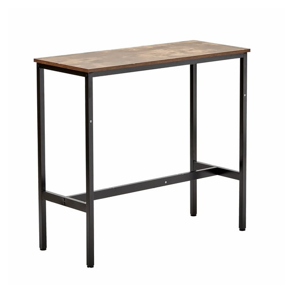 Bar Table Height Pub Table Cocktail Coffee Counter Kitchen Dining 39x16x35.5 in