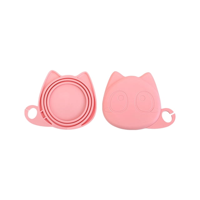 Cmunyle Couvercle Réutilisable Hermétique pour Poubelle pour Animaux, Unité Empilable Étanche pour Chien et Chat, Réfrigération, Rangement et Conservation Quotidienne de la Fraîcheur des Aliments Humides