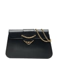 thumbnail image 1 of Pre-Owned Cartier Sapphire Line Chain Shoulder Bag Navy Leather Women's CARTIER, 1 of 8