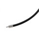 thumbnail image 3 of Rubber Rope Necklace with 3mm Black Stainless Steel Clasp 18-inch, 3 of 3
