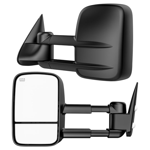 Retrovisores con calefacción WHALEMOTOR compatibles con Chevy Silverado y GMC Sierra 1999-2002