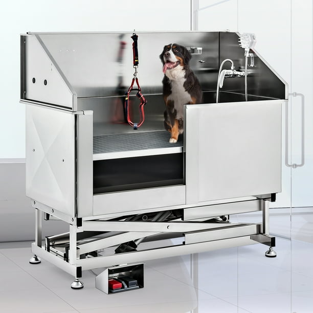 Portable dog cheap grooming tub