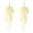 Gold, variant on Exaggerated Acrylic Geometric Flame Earrings Lightweight Unique Fire Shaped Dangle Drop Earrings for Women Party Statement Jewelry Gifts