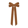 thumbnail image 2 of Talqzovs Velvet Ribbon Bows Christmas Tree Decorations , 10.24x5.12in Christmas Bows for Wreaths for Tree Front Door Wreath Garland Holiday Decor, 2 of 6