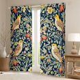 thumbnail image 2 of Manfei Hippie Animal Bird Curtains Pack of 2 (42x84 Each), Rustic Mandala Flower Curtains Blackout, Teens Boys Girls Kids Bedroom Curtains, Curtains and Drapes Room Decor, 2 of 6