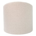 thumbnail image 7 of Better Homes & Gardens 20" Round Outdoor Pouf Ottoman, 1-Piece, Cream Boucle, 7 of 7