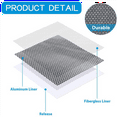 thumbnail image 4 of Drywall Repair Kit 24Pcs Aluminum Wall Repair Patch Kit, 4/6/8 Inch Fiber Mesh, Dry Wall Hole Repair Patch Metal Patch, 4 of 9
