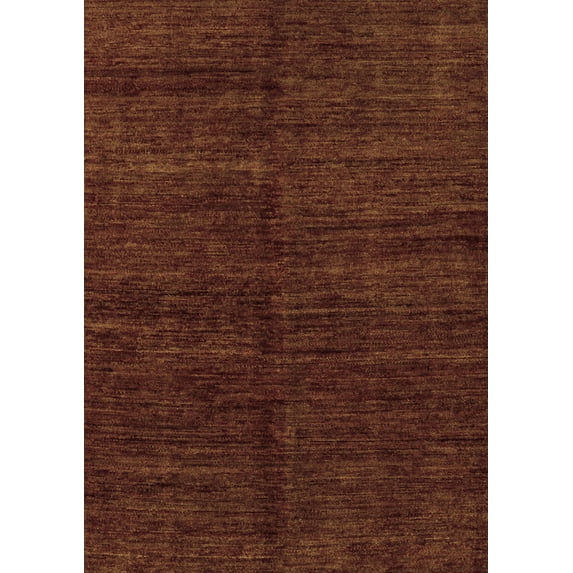 Ahgly Company Indoor Rectangle Abstract Brown Modern Area Rugs, 2' x 5'
