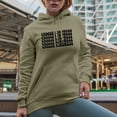 thumbnail image 2 of Choose Kindness, Quote About Being Kind, Groovy Retro Wavy Text Merch Gift, Sand Hooded Sweatshirt or Hoodie, XL, 2 of 5