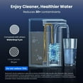 thumbnail image 3 of Waterdrop Electric Water Filter Pitcher, Dispenser, 200-Gallon Water Purifier, NSF/ANSI 401&53&42&372, Reduce PFAS, Lead, Chlorine, 15-Cup, White, with 2 Filter, 3 of 12