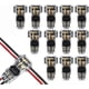 thumbnail image 1 of 12pcs 2 Pin T Connector for 20/22 AWG Car Electrical Wire Waterproof Solderless Wire Cable LED Lighting Waterproof Terminals and Kits, 1 of 3